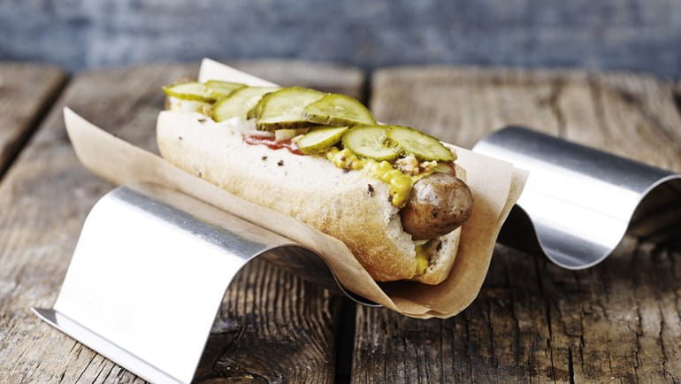 Dansk Hotdog  - En ristet med det hele | Photo by: DØP | Source: DØP